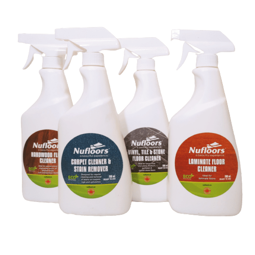 Nufloors line of floor cleaning products