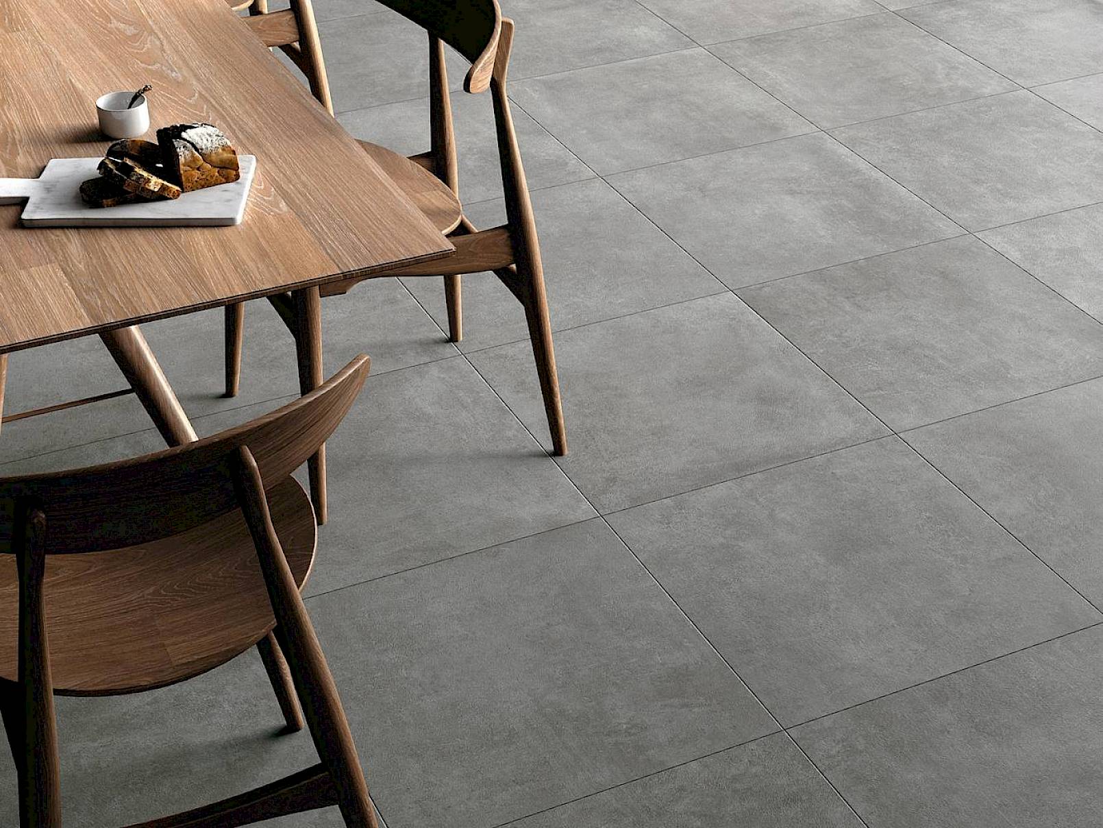 Tile flooring example