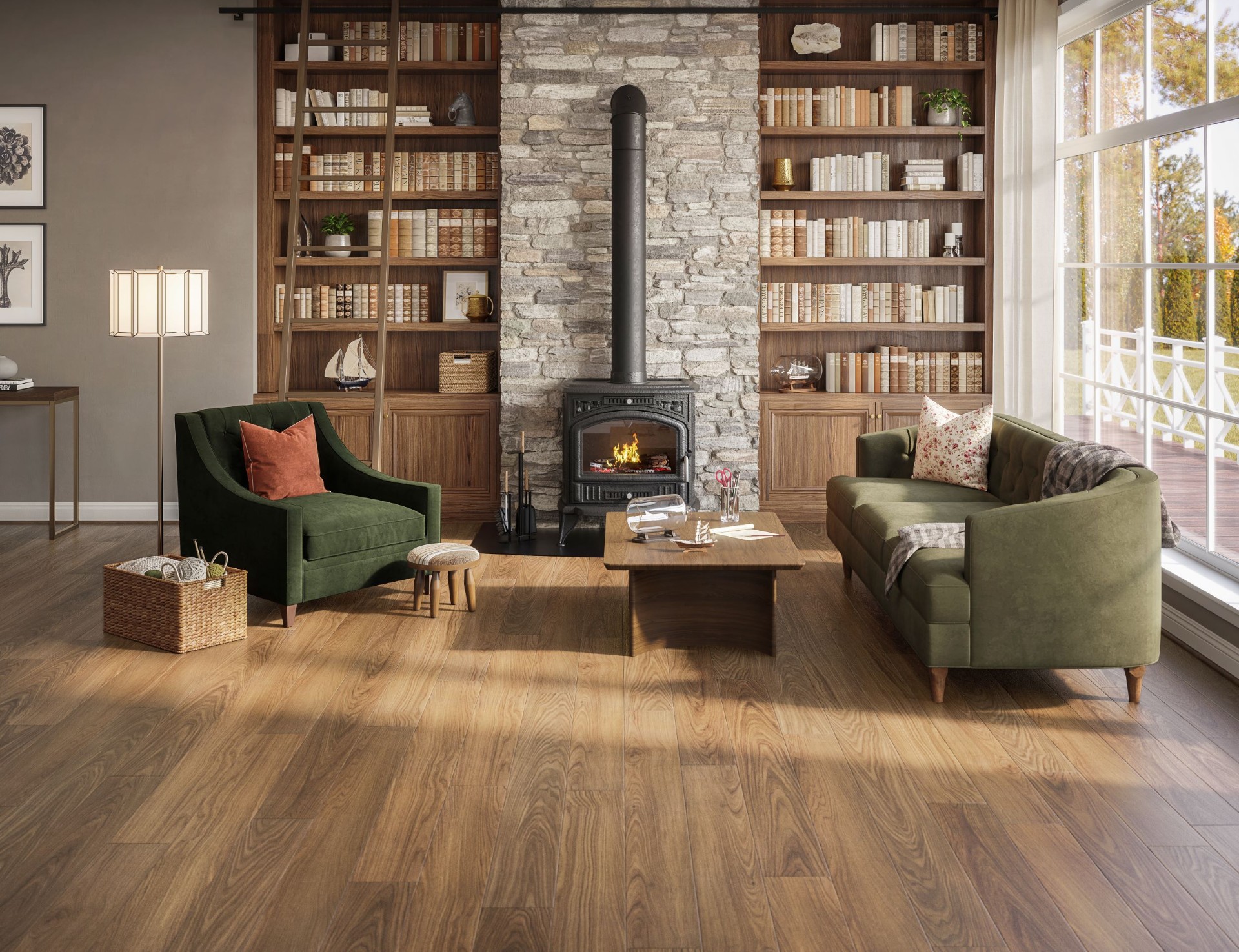 Luxury Vinyl flooring example