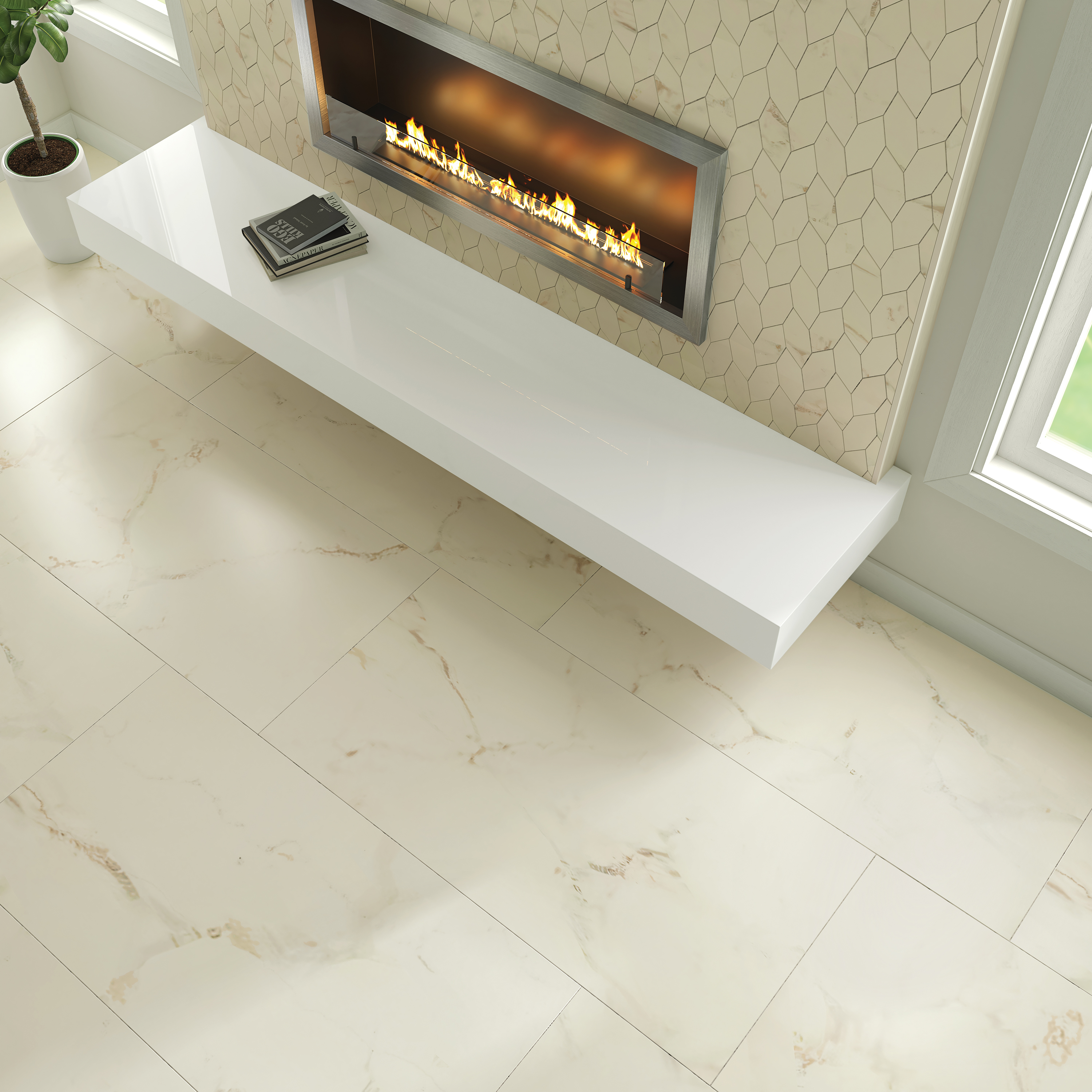 Natural Stone flooring example