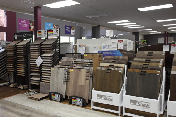 Nufloors Kelowna Hardwood Flooring Section