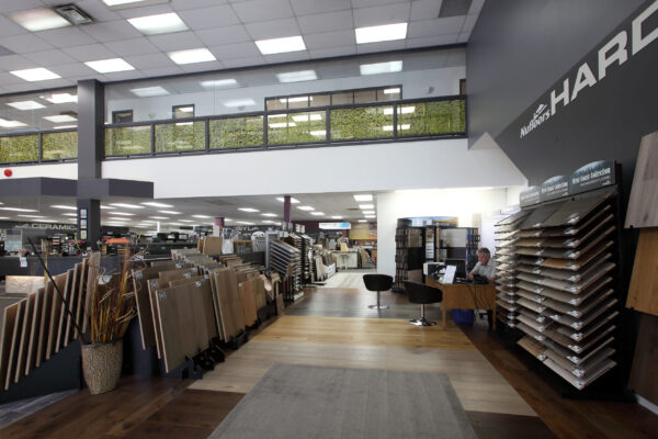 Nufloors Kelowna Hardwood and Laminate Flooring Sections