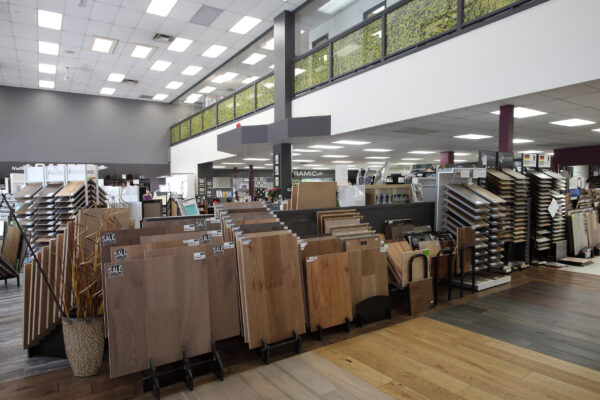 Nufloors Kelowna Location Laminate Flooring Section