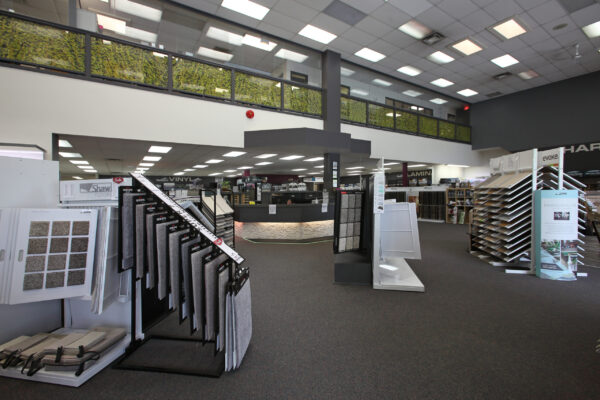 Carpet Section in Nufloors Store in Kelowna