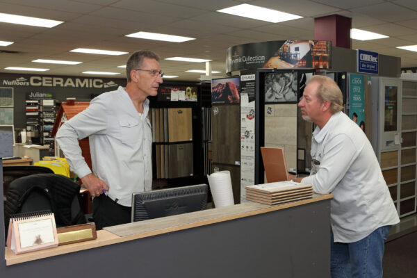 Nufloors Kelowna Team Members in Office