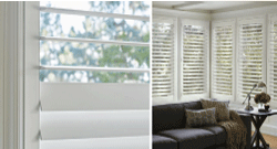 Shutters Window Coverings Collage