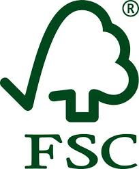 The Forest Stewardship Council (FSC) logo, a stamp of certification that means you are buying eco-friendly flooring that is responsibly and ethically sourced.