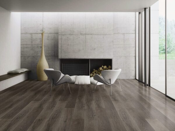 ood HydroCork Collection from Wicanders. Colour: Rustic Grey Oak