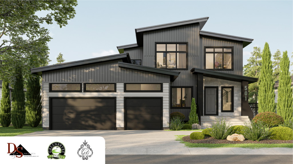 a home exterior rendering from the Saskatoon STARS Lottery Dream Home