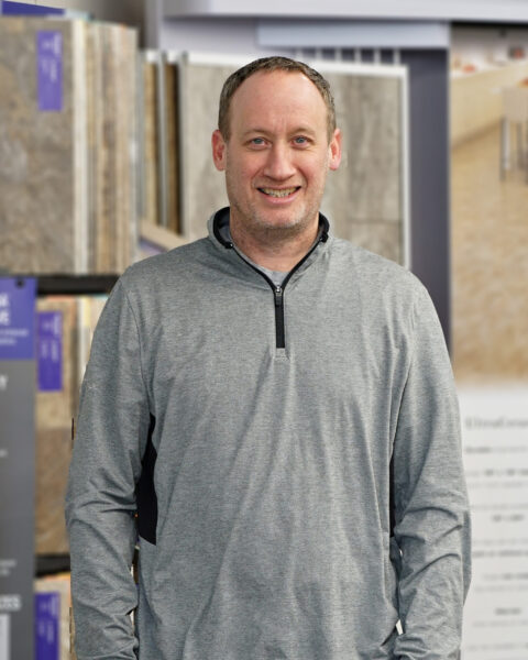 Nufloors Penticton General Manager/ Flooring Consultant Kevin Roy