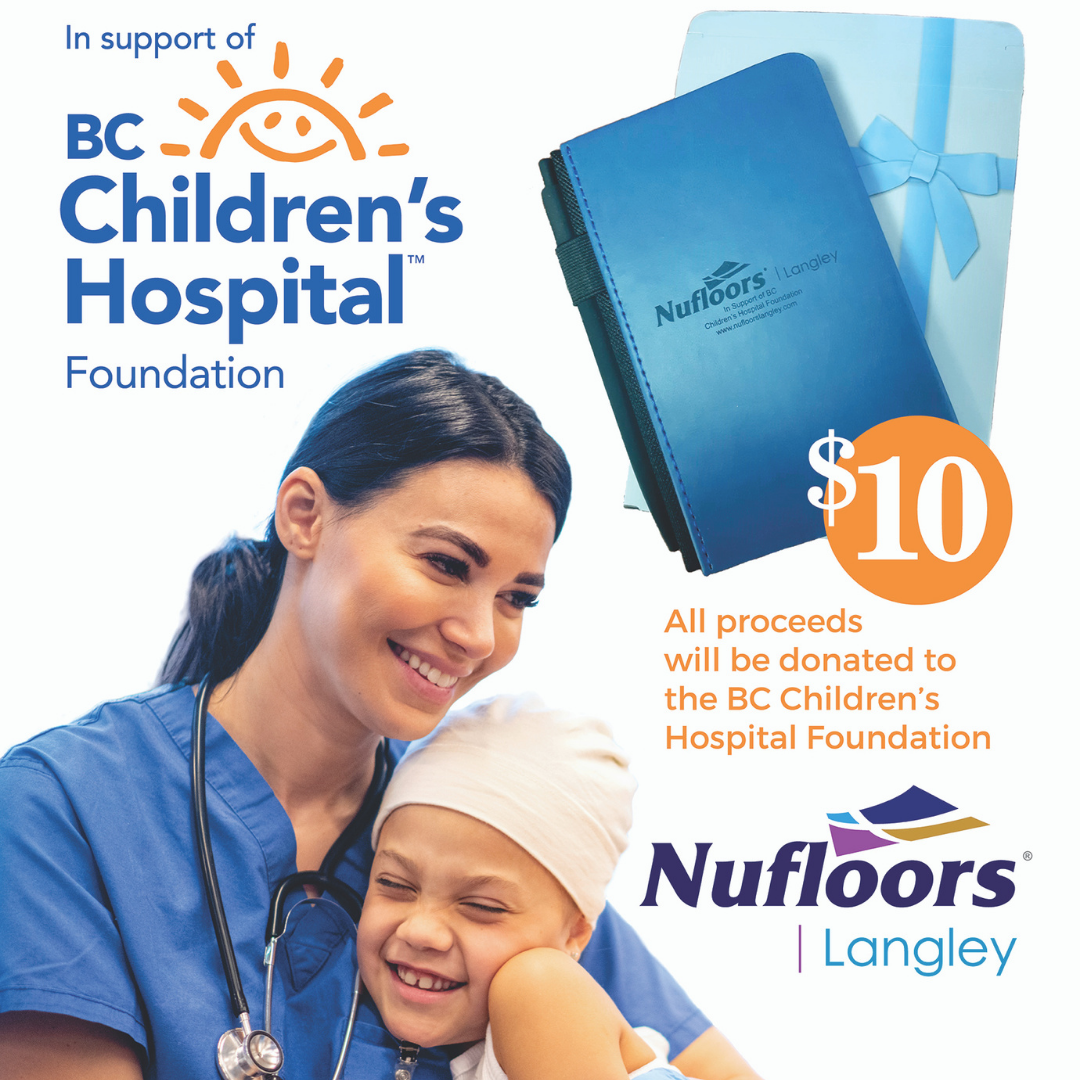Nufloors Langley Supporting BC Children's Hospital with a fundraiser