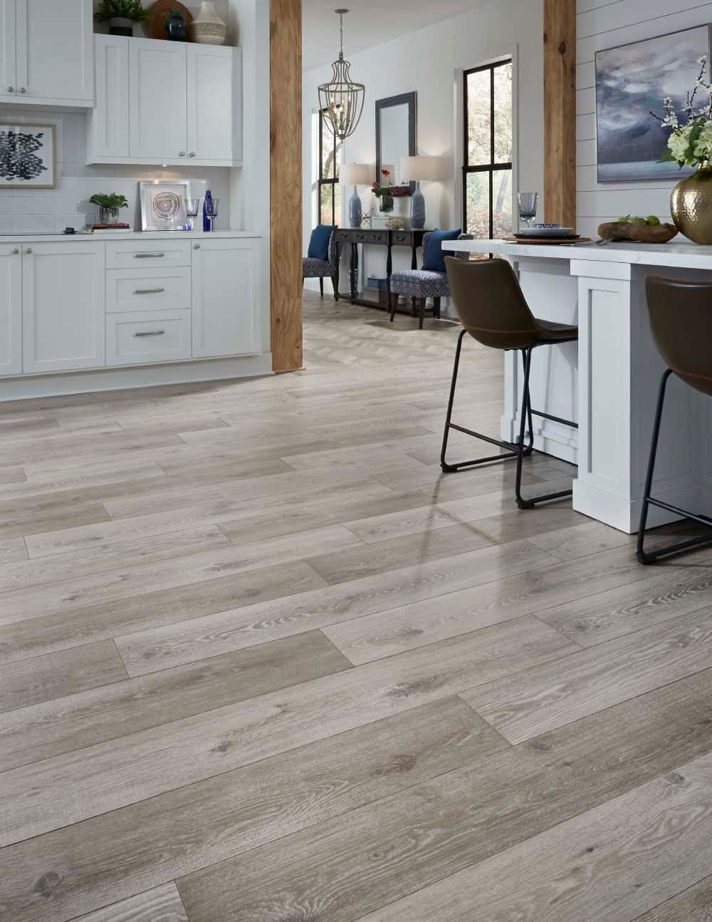 Mannington Laminate Flooring in kitchen