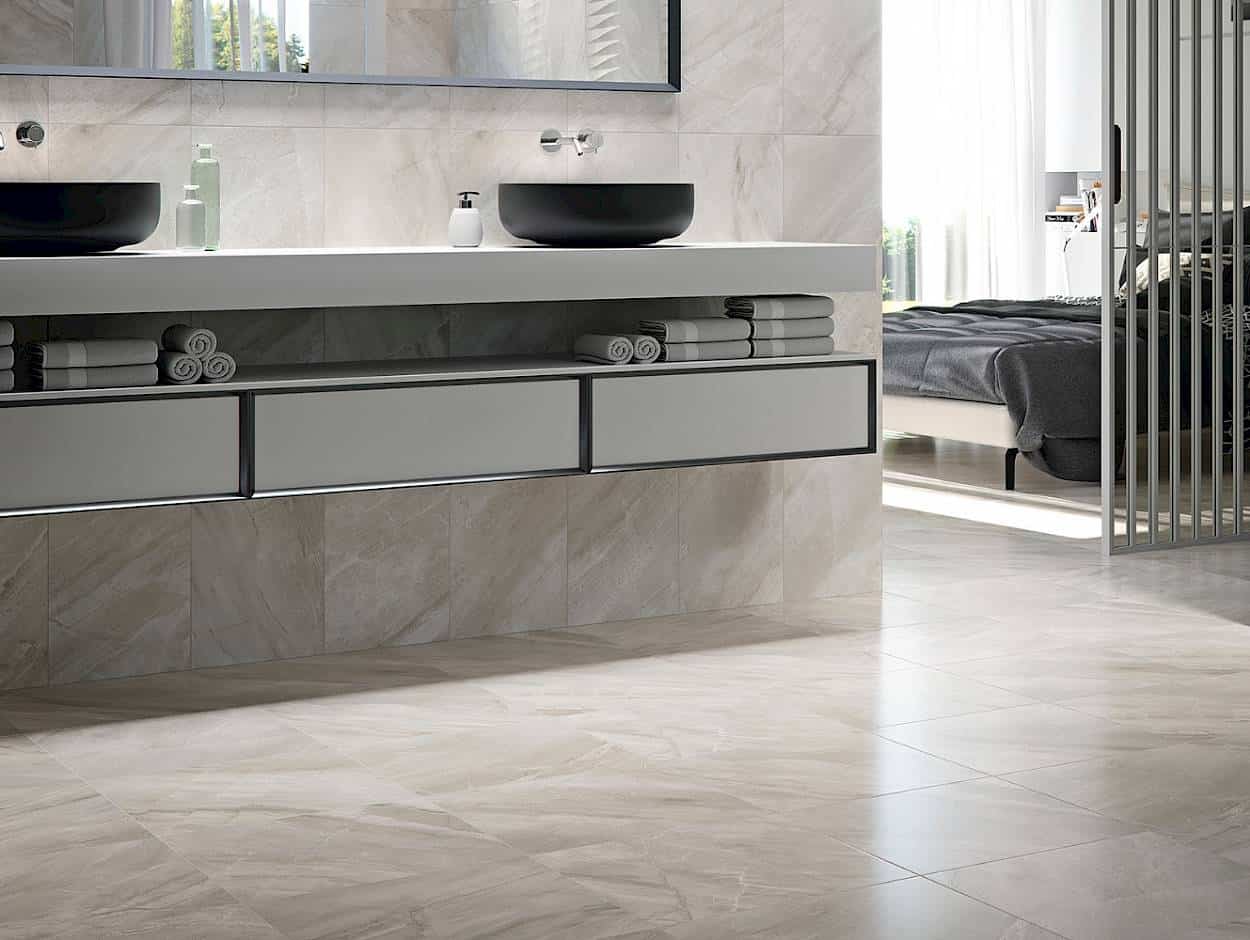 Ceramic Tile by Centura in Bathroom