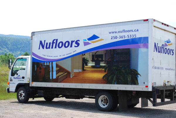 Nufloors Castlegar Delivery Truck