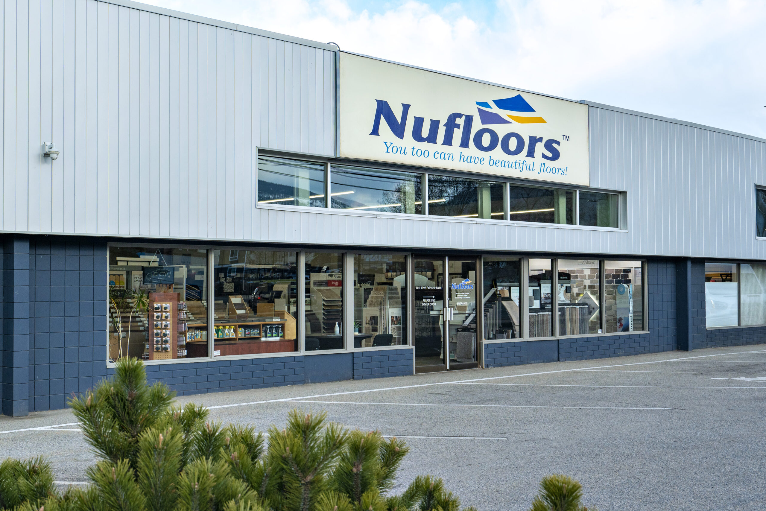 Nufloors Penticton Store Exterior
