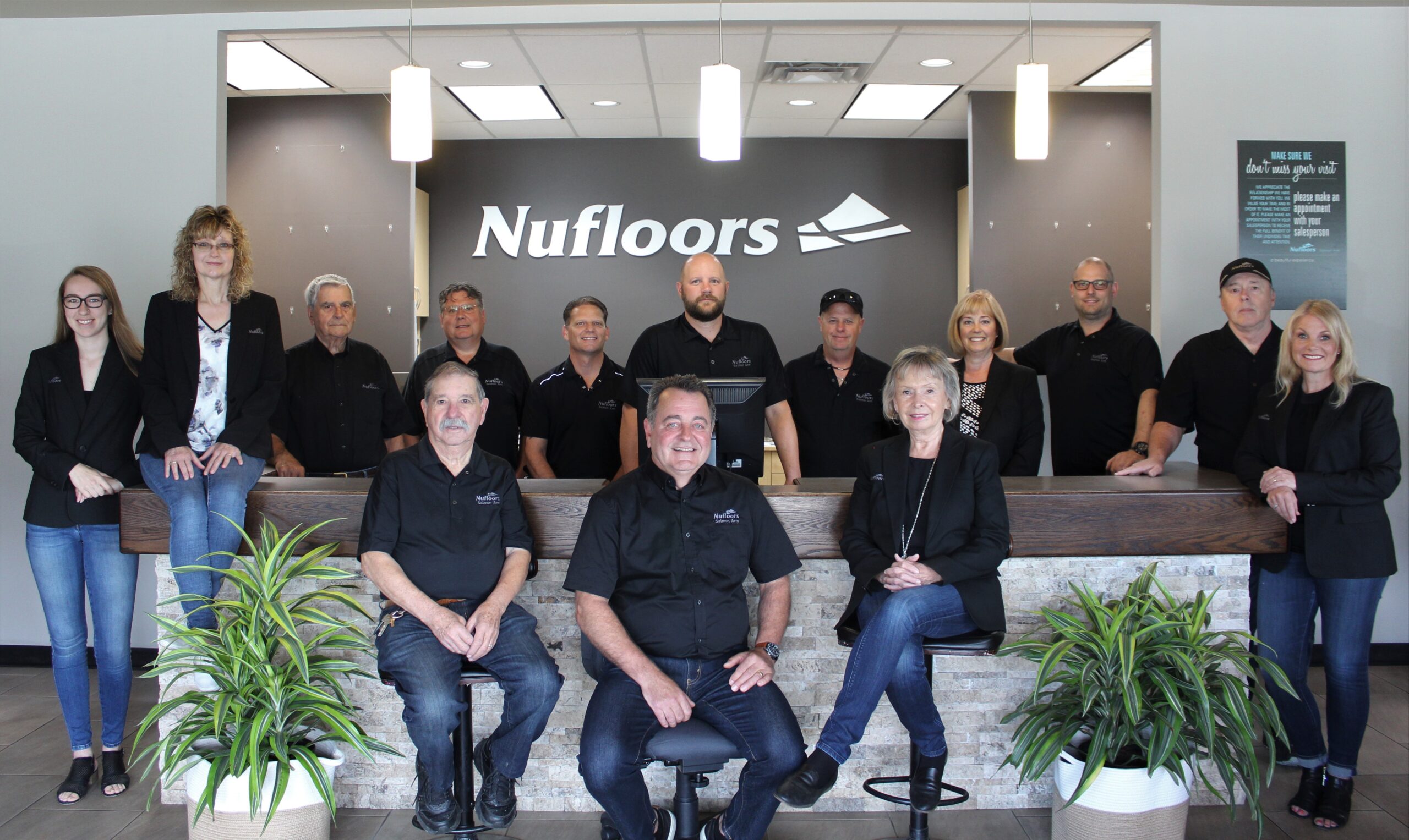 Staff Photo at Nufloors Salmon Arm
