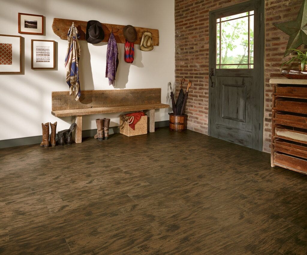 Distressed Entryway flooring by Armstrong and offered by Nufloors