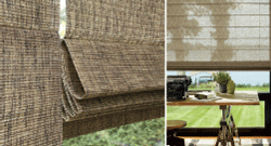Woven woods Window Covering Collage